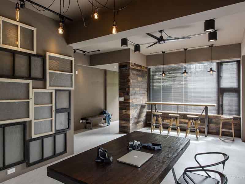 LOFT搭配美式工業(yè)風(fēng)格裝修，簡直是絕配